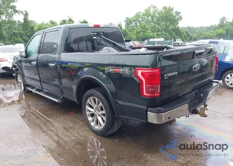 2016 Ford F-150 Lariat from USA, damaged, VIN 1FTFW1EF7GFC64190